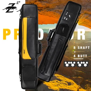 Чехол для бильярдного кия 4 Бутса 8 валов бильярдный чехол для кия для игры в пул 2 цвета палка для бассейна чехол для переноски 12 отверстий чехол из искусственной кожи высокой емкости