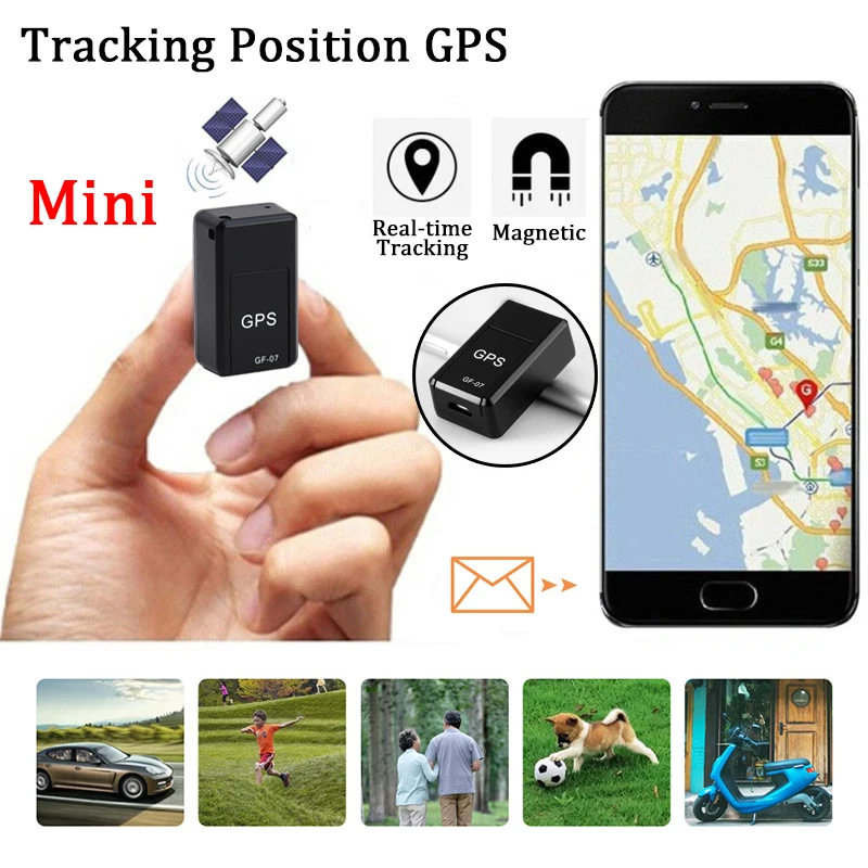 Автомобильный GPS трекер мини устройство для отслеживания звука с защитой от