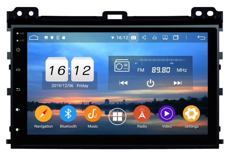 9&quot Screen Carplay android10 car radio for Toyota Prado 2002-2010 multimedia gps navigation player audio stereo headunit | Автомобили и