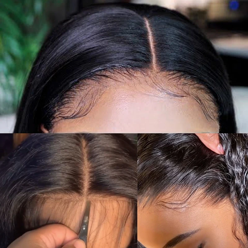 Ruolanni закрытие волос фронтальные HD Кружева Фронтальные прозрачные человеческие