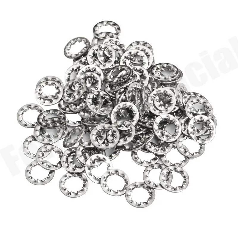 [M2-M30] 304 Stainless Steel Internal Toothed Washers DIN6798J | Обустройство дома