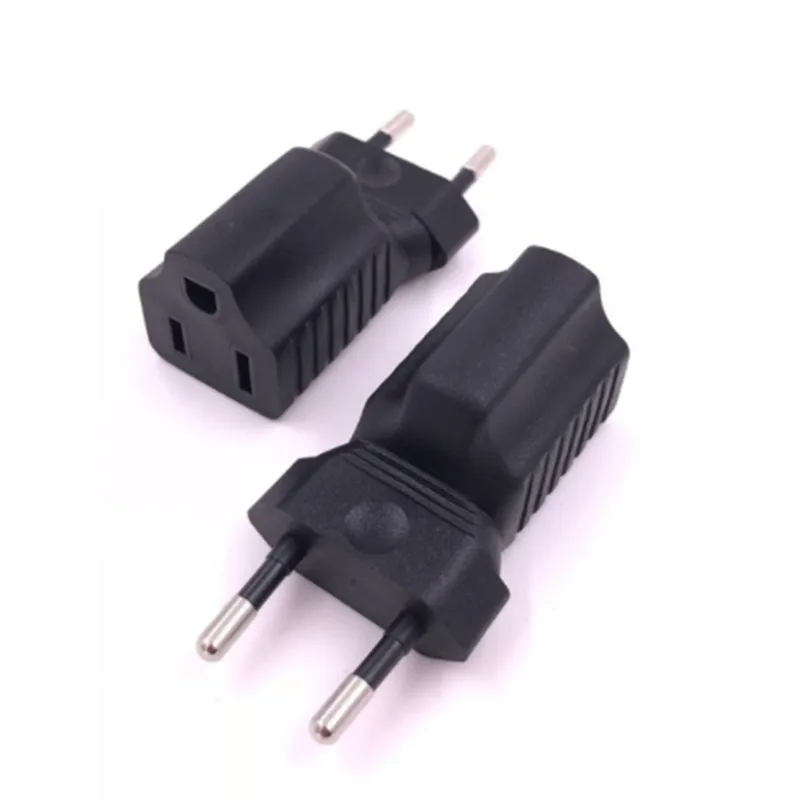 1 шт. европейская вилка европейского стандарта для преобразования питания в США 3