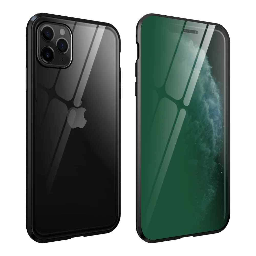 Защитный чехол для глаз Iphone 11 pro max с магнитным притяжением ударопрочный защитный