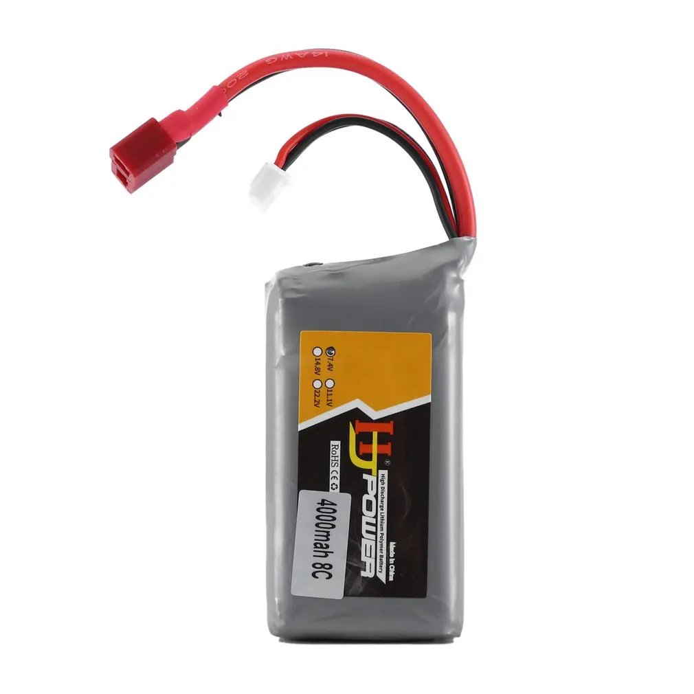 

4000mAh 2S 7,4 V 8C Lipo батарея Blance разъем для Jumper TX16s TX18s RC радиопередатчик RC ЗАПАСНЫЕ ЧАСТИ