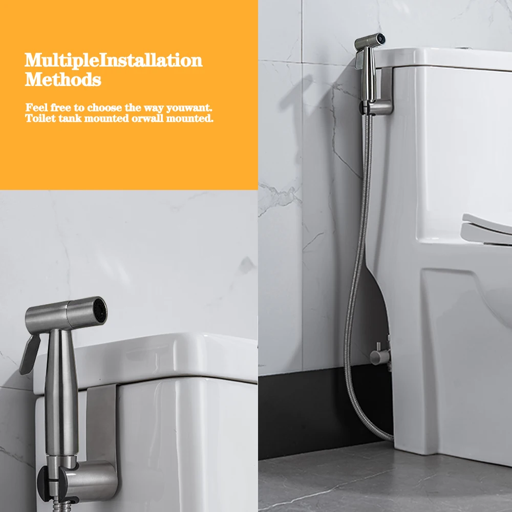 Ручной распылитель для унитаза комплект биде из нержавеющей стали ручной ванной
