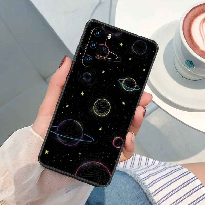 Чехол для телефона с изображением вселенной звездного неба галактики астронавта