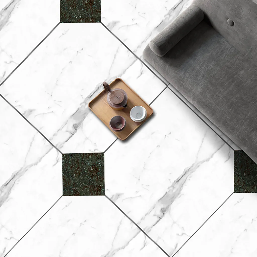 Мраморная мозаика пилинг и палка настенная плитка самоклеющиеся щитки DIY Кухня