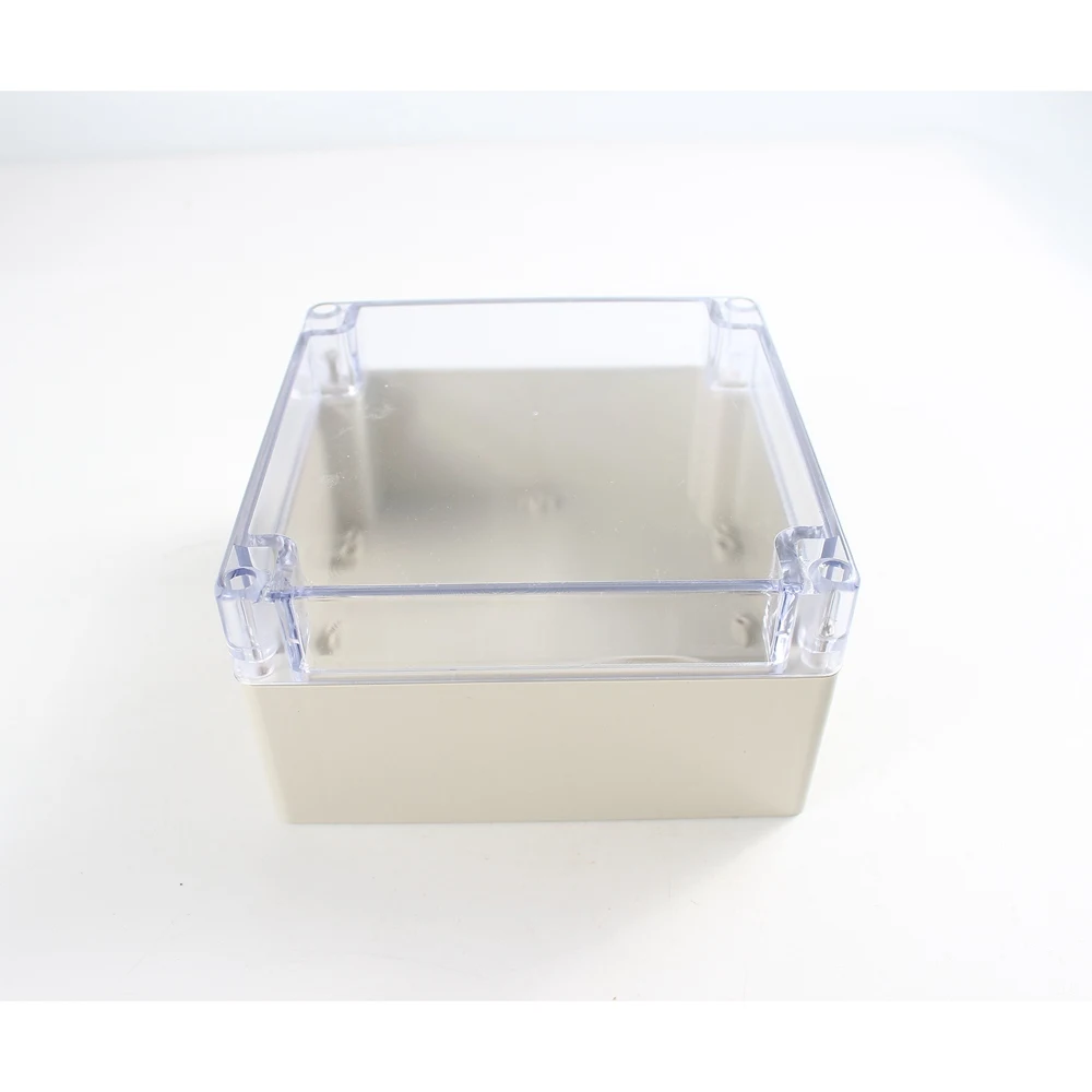 160x160x90mm Waterproof Plastic Junction Box Transparent Clear Electrical Project Case ABS IP65 Outdoor Enclosure 160*160*90mm |