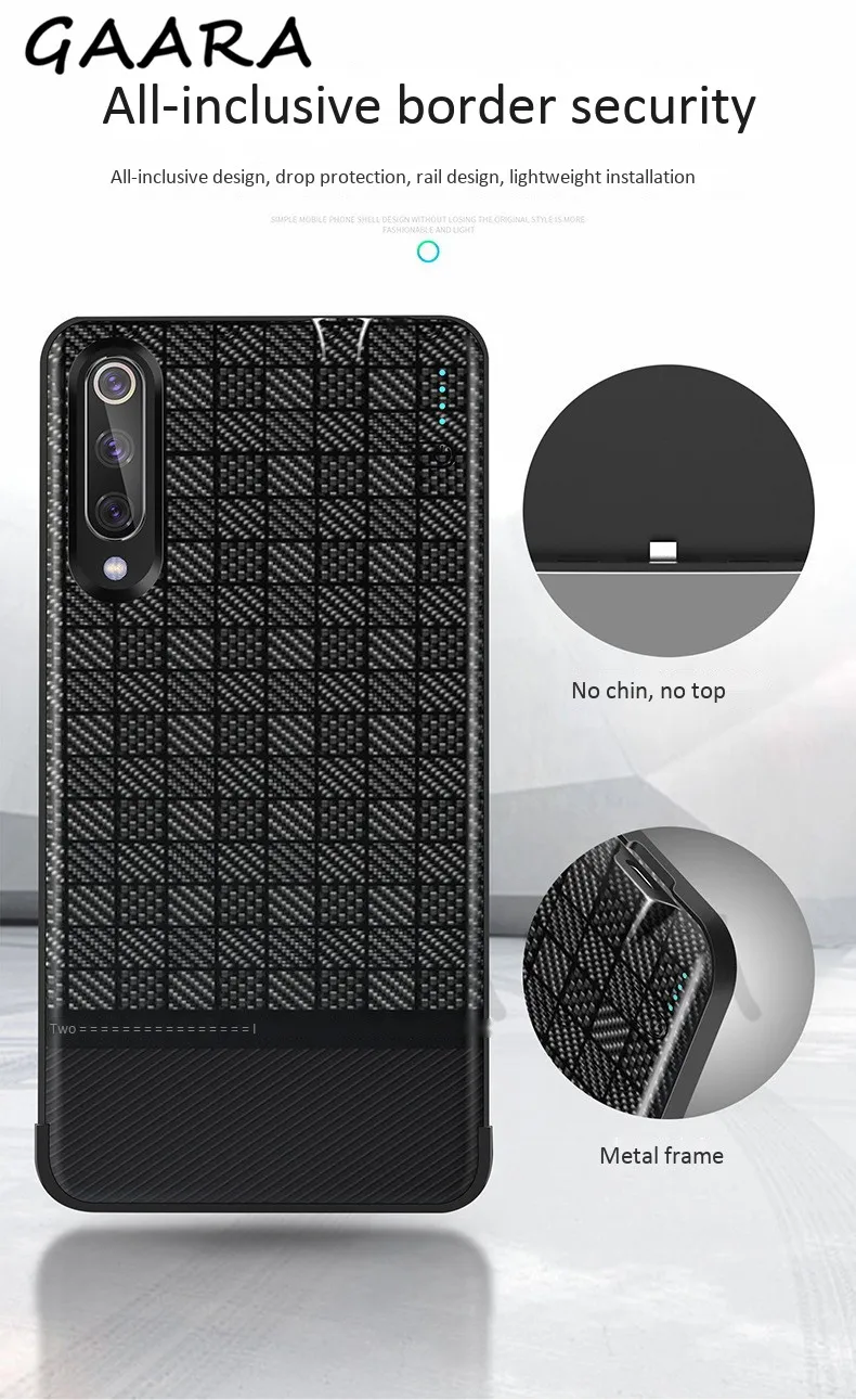 Для Xiaomi mi 9 чехол для зарядного устройства 5000 мАч power Bank etui mi 9 внешний блок питания чехол для зарядки для Xiaomi mi 9 чехол для аккумулятора
