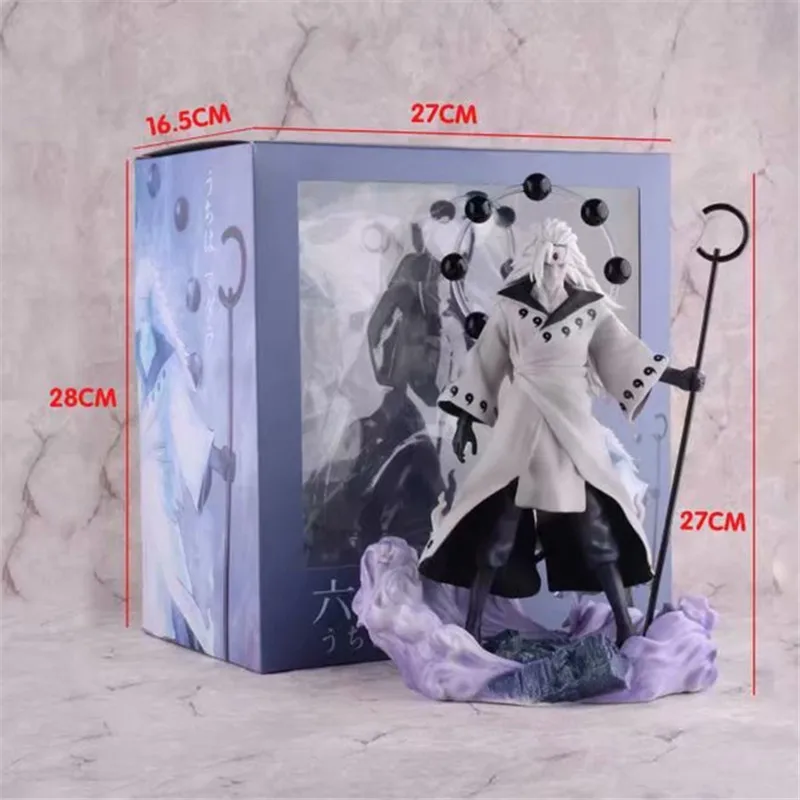 Наруто GK Мадара Учиха Rikudousennin Modo версия Uchiha Obito фигурка модель игрушки кукла для