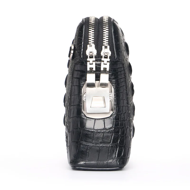 100% кожаная сумка из кожзаменителя крокодиловой кожи деловая большой вместимости