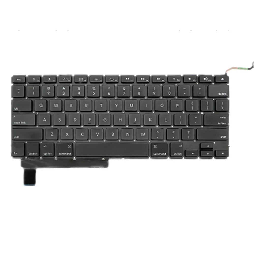 Клавиатура для ноутбука APPLE A1286 MB985 MB986 MC371 MC372 MC373 MC721 MB470 MB471 MD103 MD104 MD318 MD332 MC118 MC723 Black US