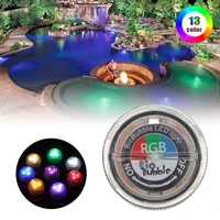 8 colors submersible led lights waterproof underwater swimming pool light for outdoor fish pond disco wedding party decoration