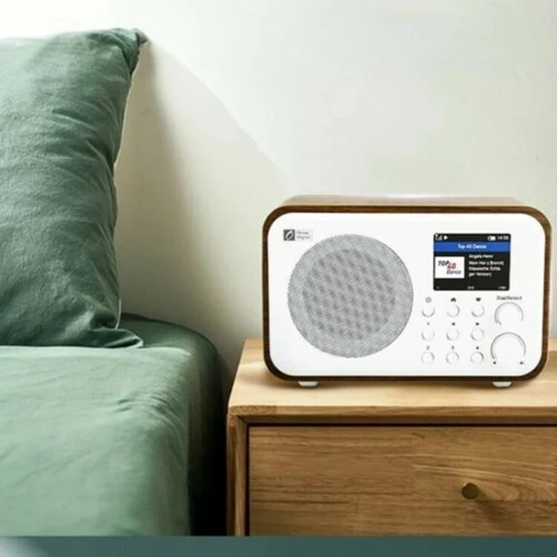 Интернет-радиоприемник Wi-Fi WR-336N портативное цифровое радио с перезаряжаемой