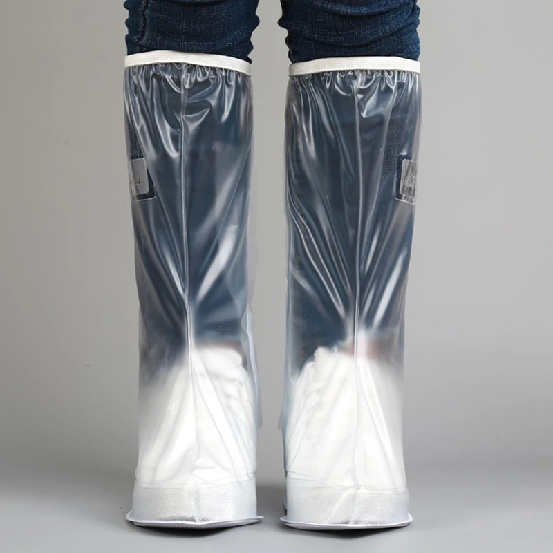 WaterProof Shoe Cover Practical on Rainy Days Overlays for Shoes Unisex High Rubber Shoe Cover Reusable