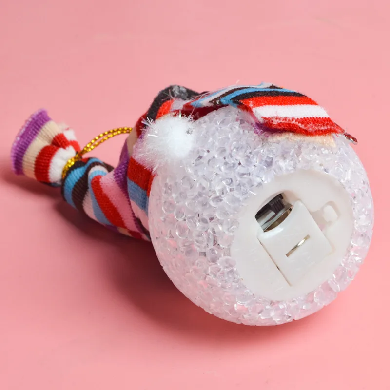

3pcs Glowing Snowman Christmas Snowman Light Birthday Party Party Decoration Light