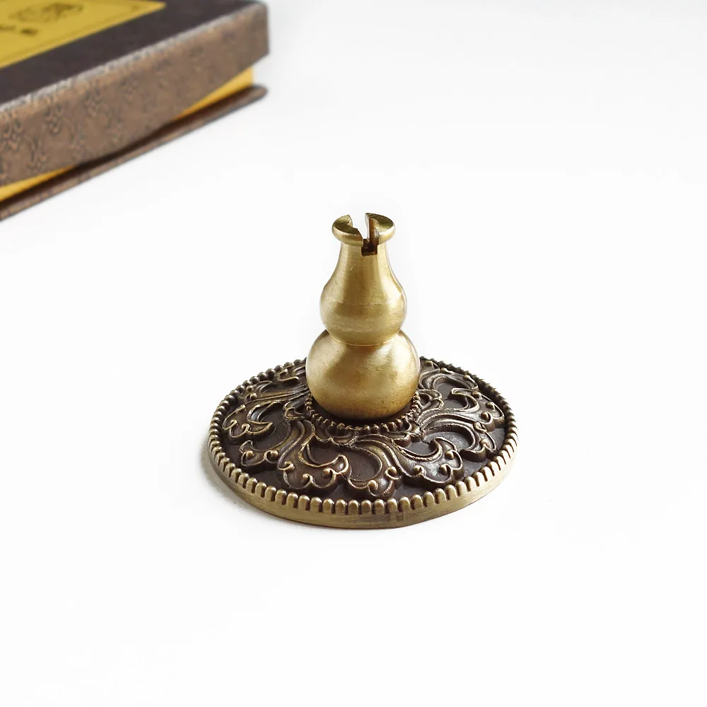 Держатель для курильницы классический резной металлический инструмент ручной