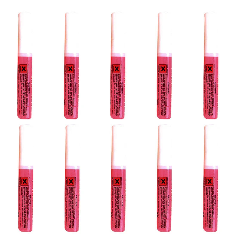 10pcs Mini Professional Beauty Nail False Art Decorate Tips Acrylic Glue Accessories 2g MU8669 | Красота и здоровье