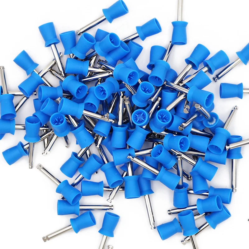 1 коробка зубная щетка для полировки зубов стакан с плоской головкой