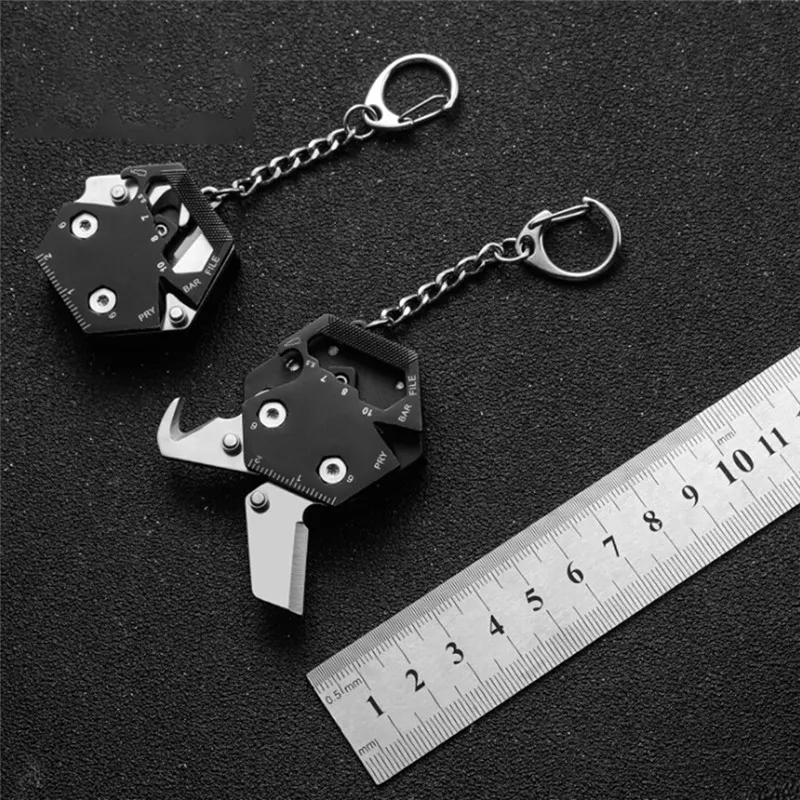 Mini Pocket Folding Knife Multi Function EDC Wrench Hunting Military Self Camping Survival Tool | Спорт и развлечения
