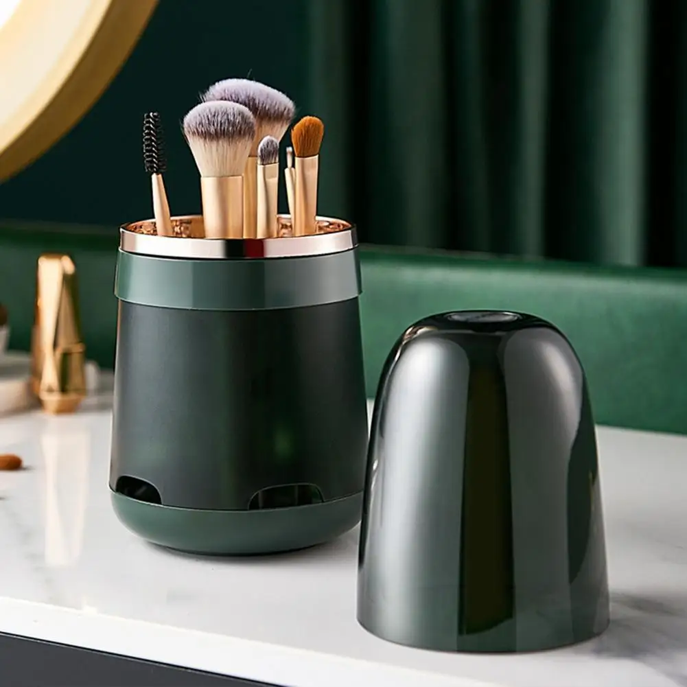 

Wholesales Makeup Brush Box Moist-proof Detachable Multi-purpose Makeup Eyebrow Pencil Holder Organizer with Cover for Girl