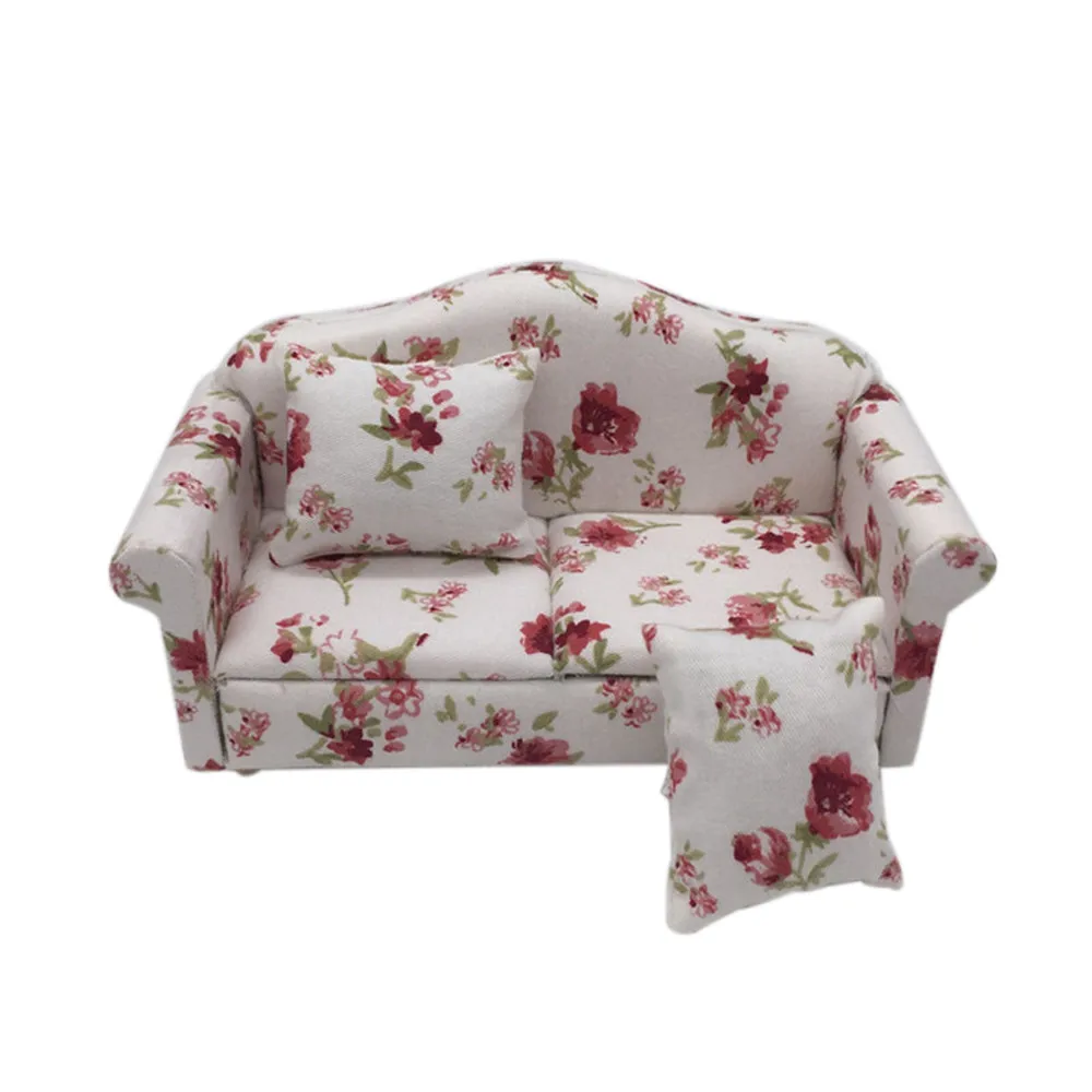 1:12 мини кукольный домик MFurniture диван гостиная ролевые игры игрушка дом Декор
