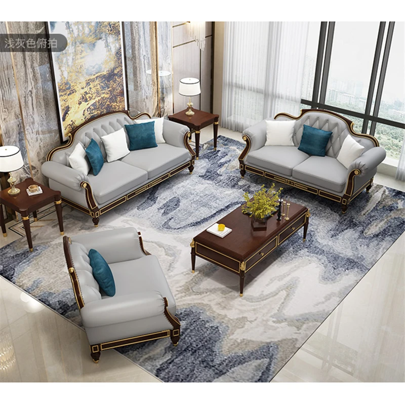 Американский диван-кровать деревянные дизайнерские диваны divano набор