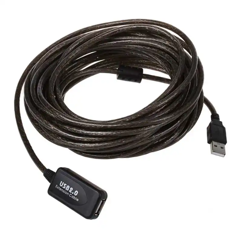 10M USB 2 0 удлинитель Активный/ретранслятор 480 Mbp Активный удлинитель|Сетевые шнуры и