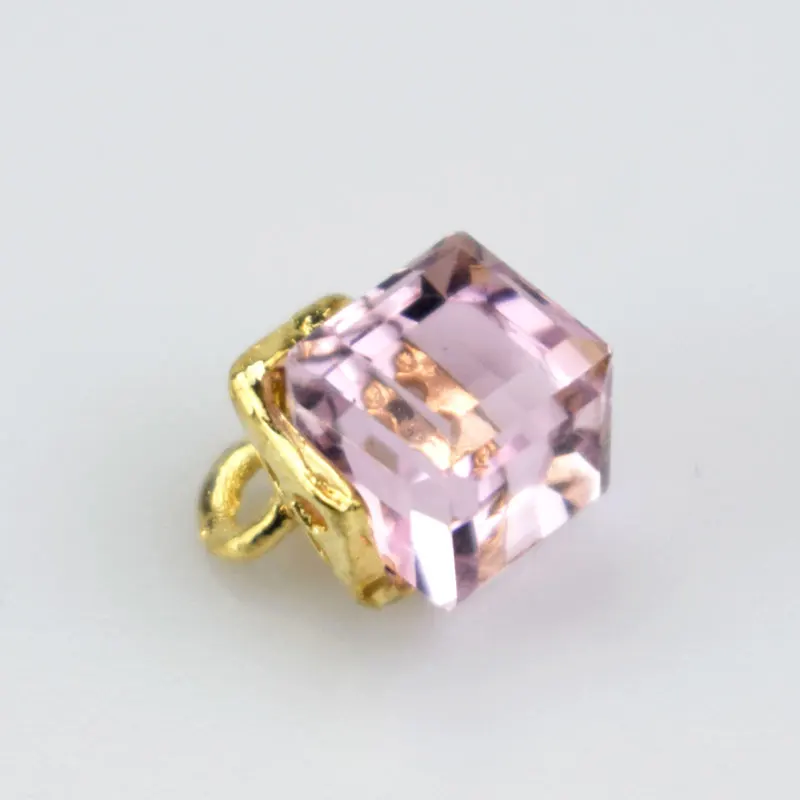 pink 30/50/100 шт 8 мм Стразы одежда на пуговицах; рубашка Botones Decorativos "сделай сам" с украшением в виде кристаллов кнопки пряжки Свадебная пригласительная открытка C2-1 - Цвет: pink