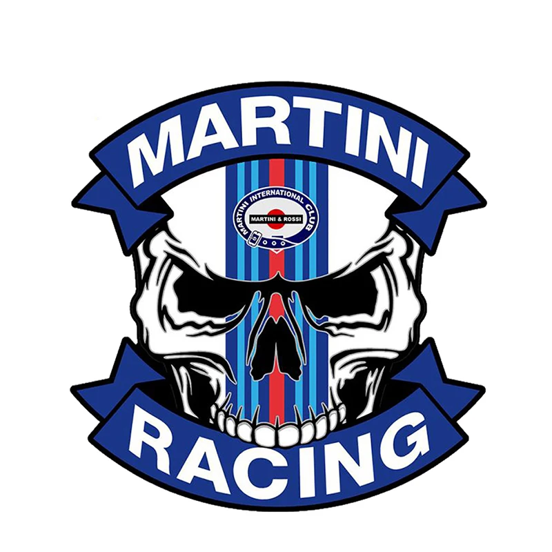 Виниловая наклейка с забавным черепом для гонок графическая тюнинга автомобиля