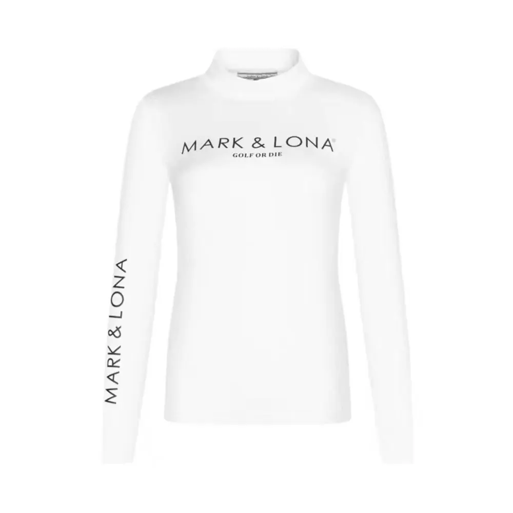 Женская бархатная футболка для гольфа MARK &amp LONA теплая удобная рубашка Осень-зима