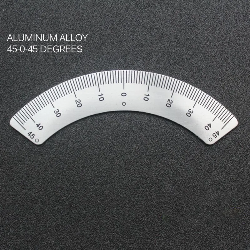 Транспортир фрезерный станок угловая пластина линейка 45 градусов дуга M1197