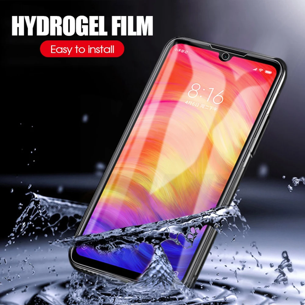 Гидрогелевая пленка HD для Redmi 6 Pro 5 Plus Противоударная защита Xiaomi 9C 9A 9 8 7 не стекло |