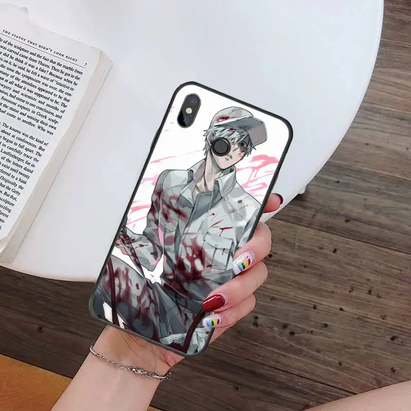 

WBC Leukocyte anime cartoon Phone Cases For Xiaomi Redmi 7 9t 9se k20 mi8 max3 lite 9 note 8 9s 10 pro Soft Silicone Shell