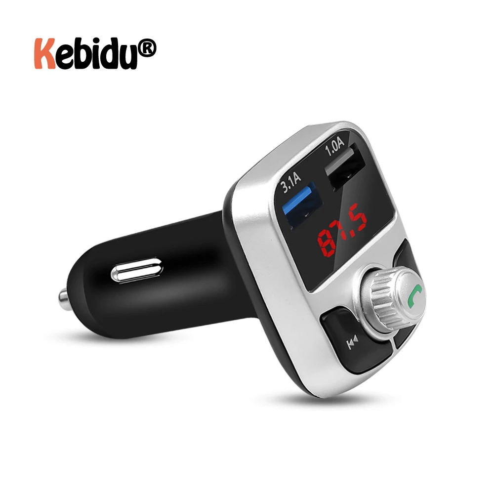 Автомобильное зарядное устройство с Bluetooth 2 USB-порта | Мобильные телефоны и