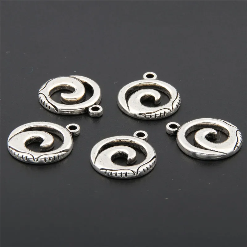 20 шт. серебряный цвет искусственная фотография Пляжное женское ожерелье брелок