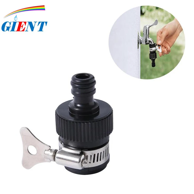 

Durable Universal Water Tap Connector Faucet Adapter Plastic Hose Fitting Hose Garden Irrigation Suit For 13-24mm OD Tap