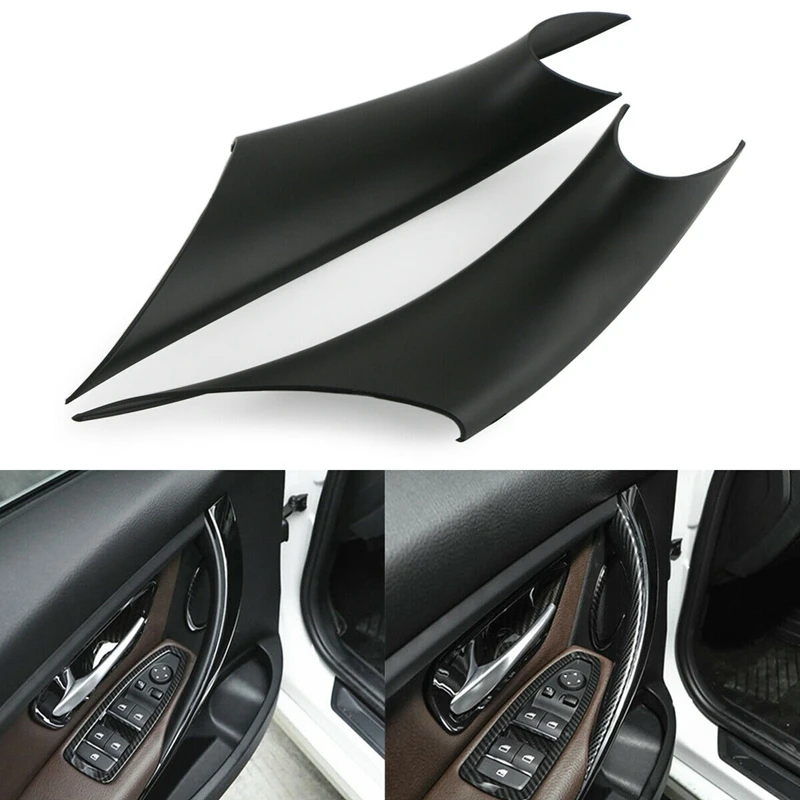 

Door Pull Handle Covers Front Row Door Handle Carrier Trim Cover Inside Door Pull for-BMW F30 F35 3 4 Series Car Styling