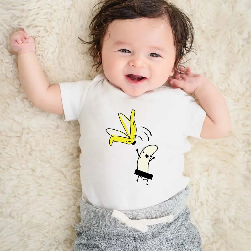 2020 новая одежда с забавным принтом для маленьких мальчиков детская комбинезон