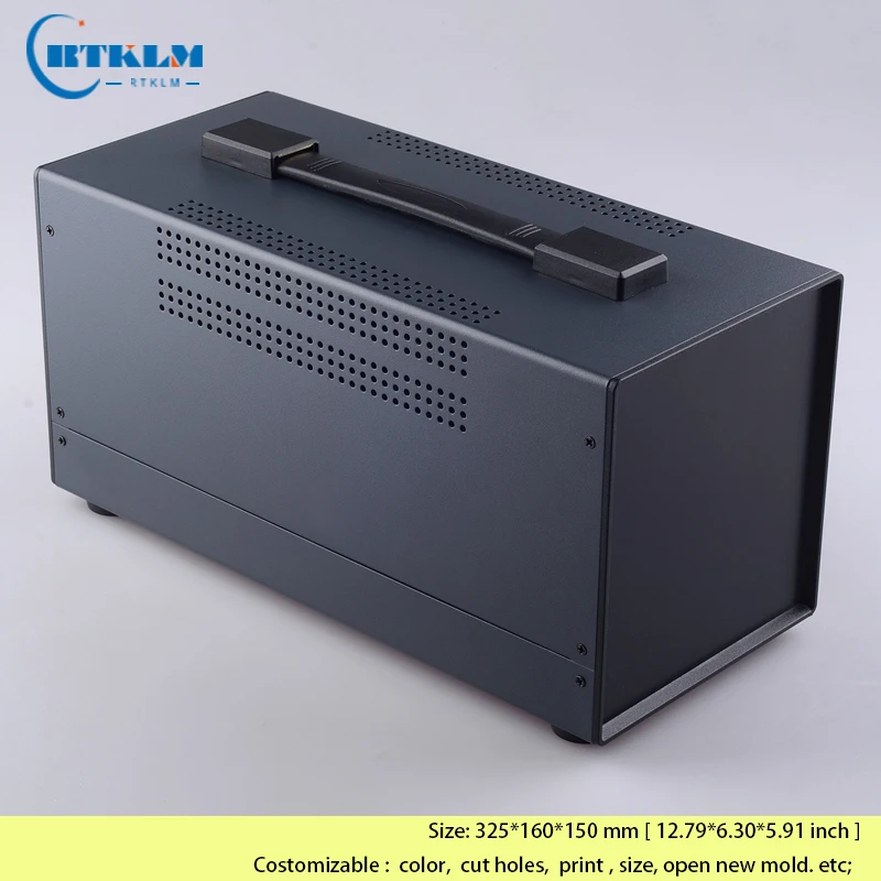 Корпус электроники для усилителя diy чехол инструмента железная коробка проекта