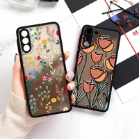 for samsung a51 case flower cases for samsung a51 a52 a71a32 a12 a72 a50 a70 a21s a31 a30 a20s a42 a11 a10s transparent cover