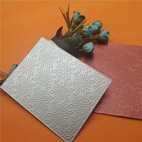 square background flower metal cutting dies for scrapbooking handmade mold cut stencil new 2021 diy card make mould model craft
