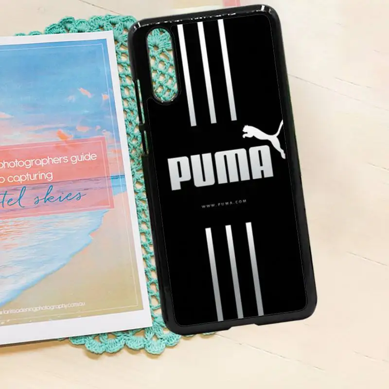 

Luxury Sports fashion brand PUMA high quality Phone Case funda PC for iPhone 11 12 pro XS MAX 8 7 6 6S Plus X 5S SE 2020 XR