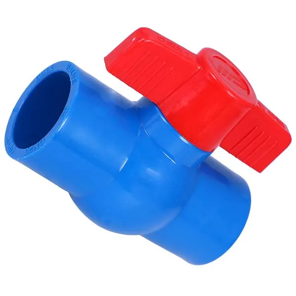

2021 New 32mm x 32mm Slip Full Port Red Handle Lever U-PVC Ball Valve Blue reverse osmosis tank valve cock pump check valve