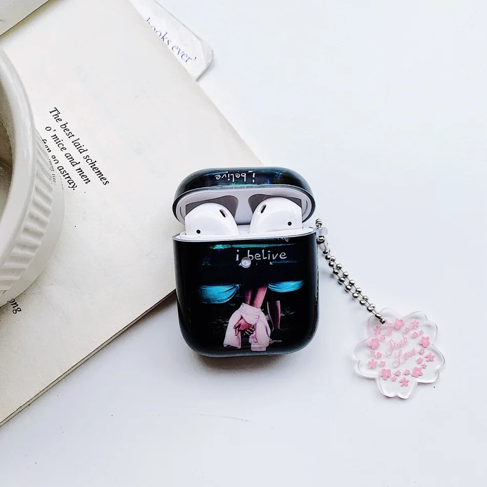 Беспроводной чехол для наушников для Airpods, чехол, Роскошный милый цветок, чехол для наушников для Apple Air Pods 2, чехол, защита, аксессуары для кожи