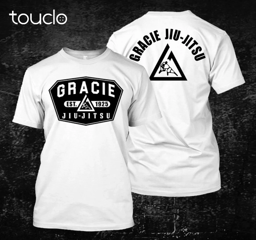 2019 горячая Распродажа Gracie Jiujitsu Fighter футболка на заказ 100% ctton|Мужские футболки| |
