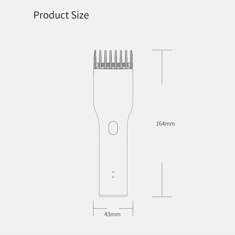 Boost USB электрическая машинка для стрижки волос быстрая зарядка для мужчин триммер для волос две скорости Керамический Резак для волос перезаряжаемая детская машинка для стрижки волос