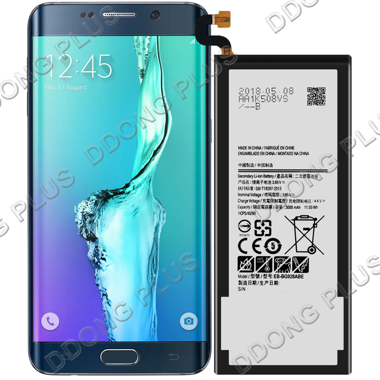 EB-BG928ABE аккумулятор для Samsung Galaxy S6 Edge + Plus SM-G928 G9280 EB-BG928ABA запасная часть ремонта |
