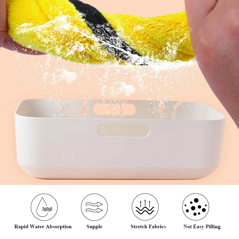 

Pets Bathing Special Absorbent Towels For Cats And Dogs Coral Fleece Thickened Rags High-Density Microfiber Animal Accessories