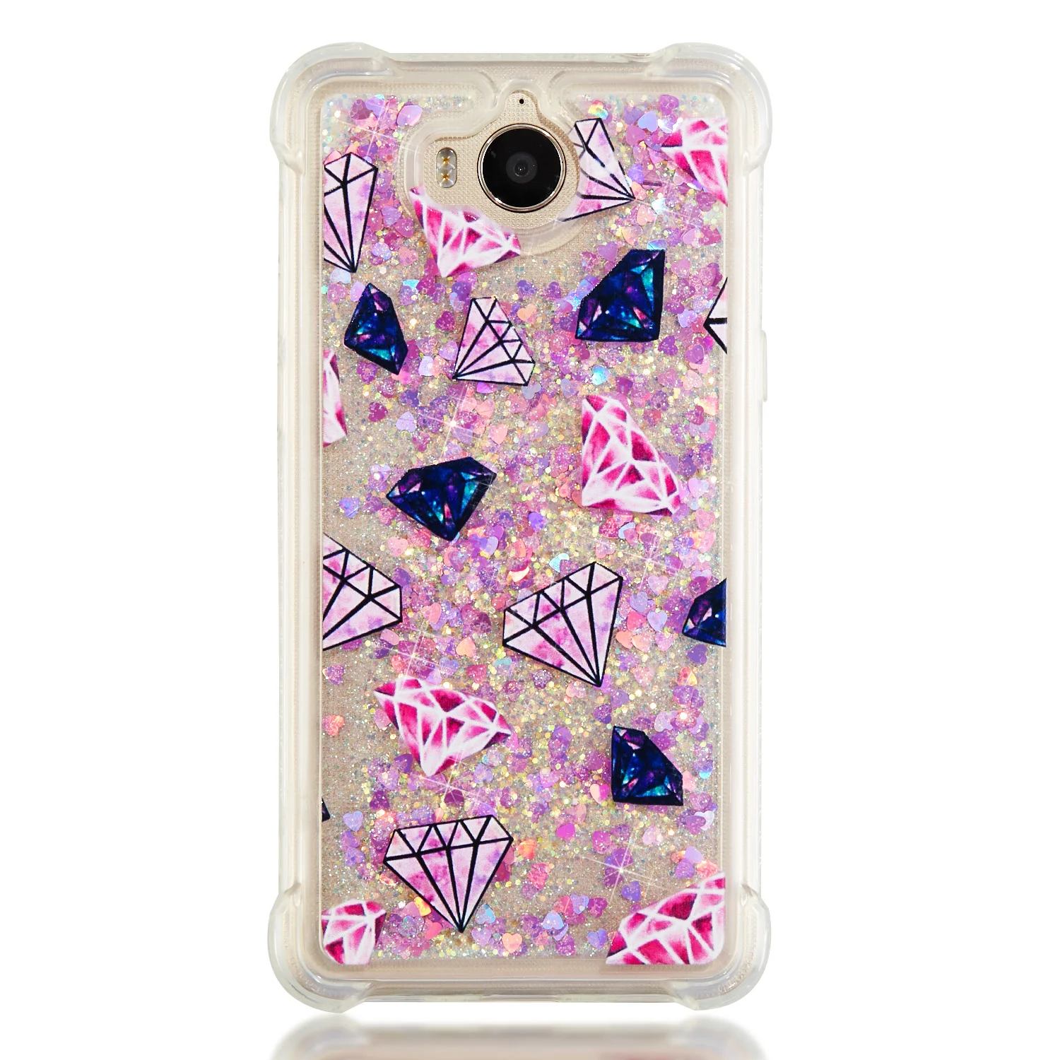 Для huawei Y5 Y6 Nova Young Bling с динамичными плавающими жидкими милый чехол MYA-U29 MYA-L22 MYA-L41 L11 Мягкий силиконовый чехол-бампер - Цвет: NO.9
